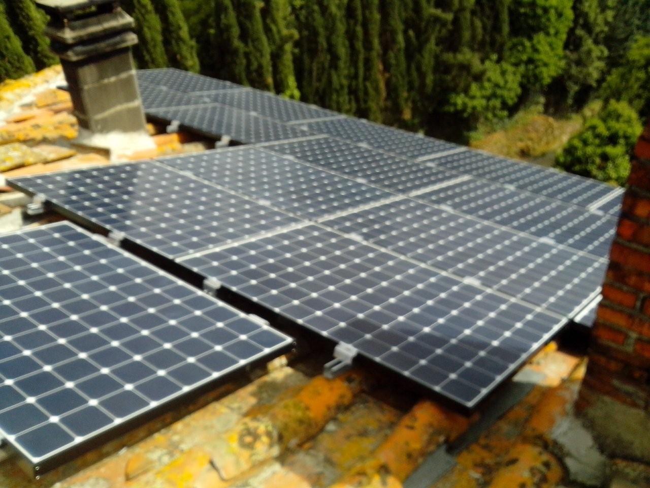 Impianto fotovoltaico Lightland-SunPower a Sitorni, Arezzo 