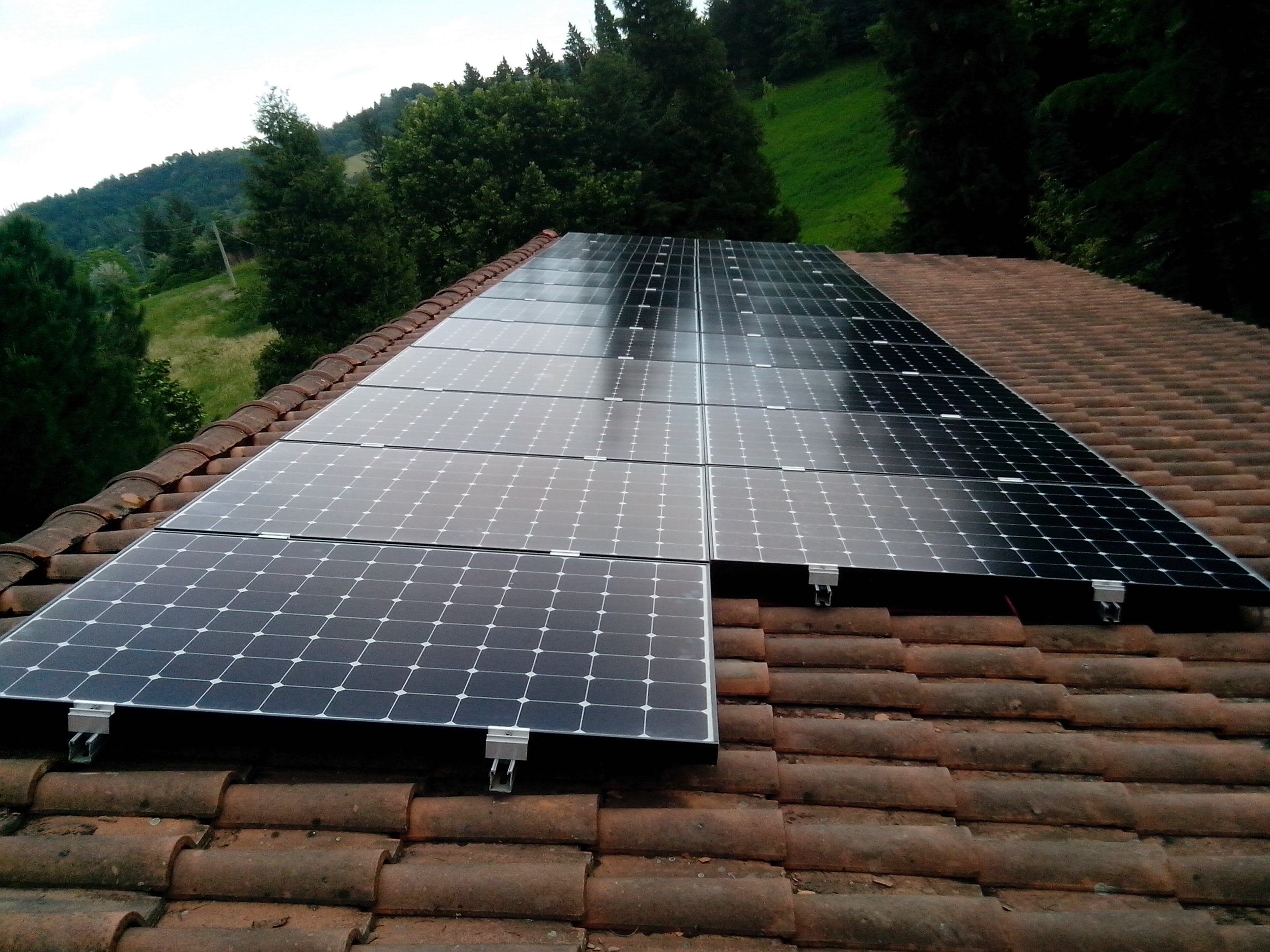 Impianto fotovoltaico Lightland, SunPower, Sasso Marconi, Bologna, Emilia Romagna