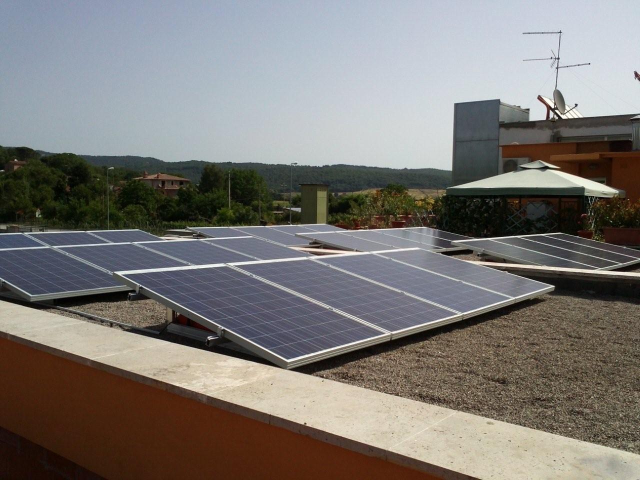 Impianto Fotovoltaico in Scambio Sul posto Rapolano Terme