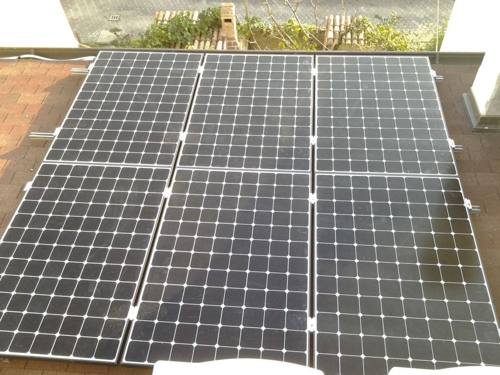 Impianto Fotovoltaico in Scambio Sul posto SunPower Lightland X21 Ferrara Emilia Romagna