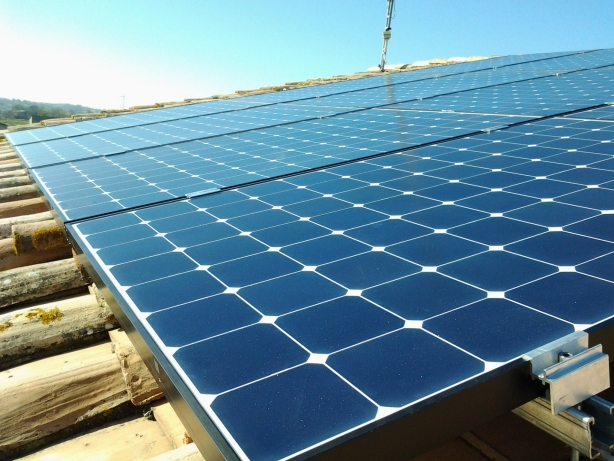 Impianto fotovoltaico Lightland SunPower Piansano Viterbo Lazio 2