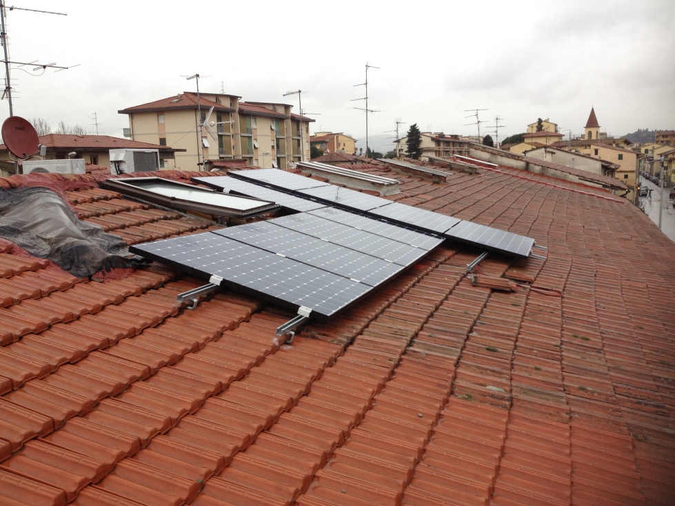 Nuovo impianto fotovoltaico SunPower a Firenze, 